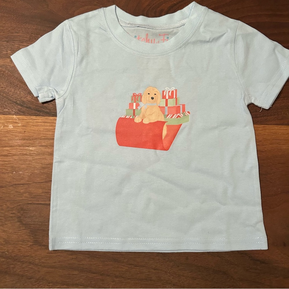 Stitchy fish dog shirt